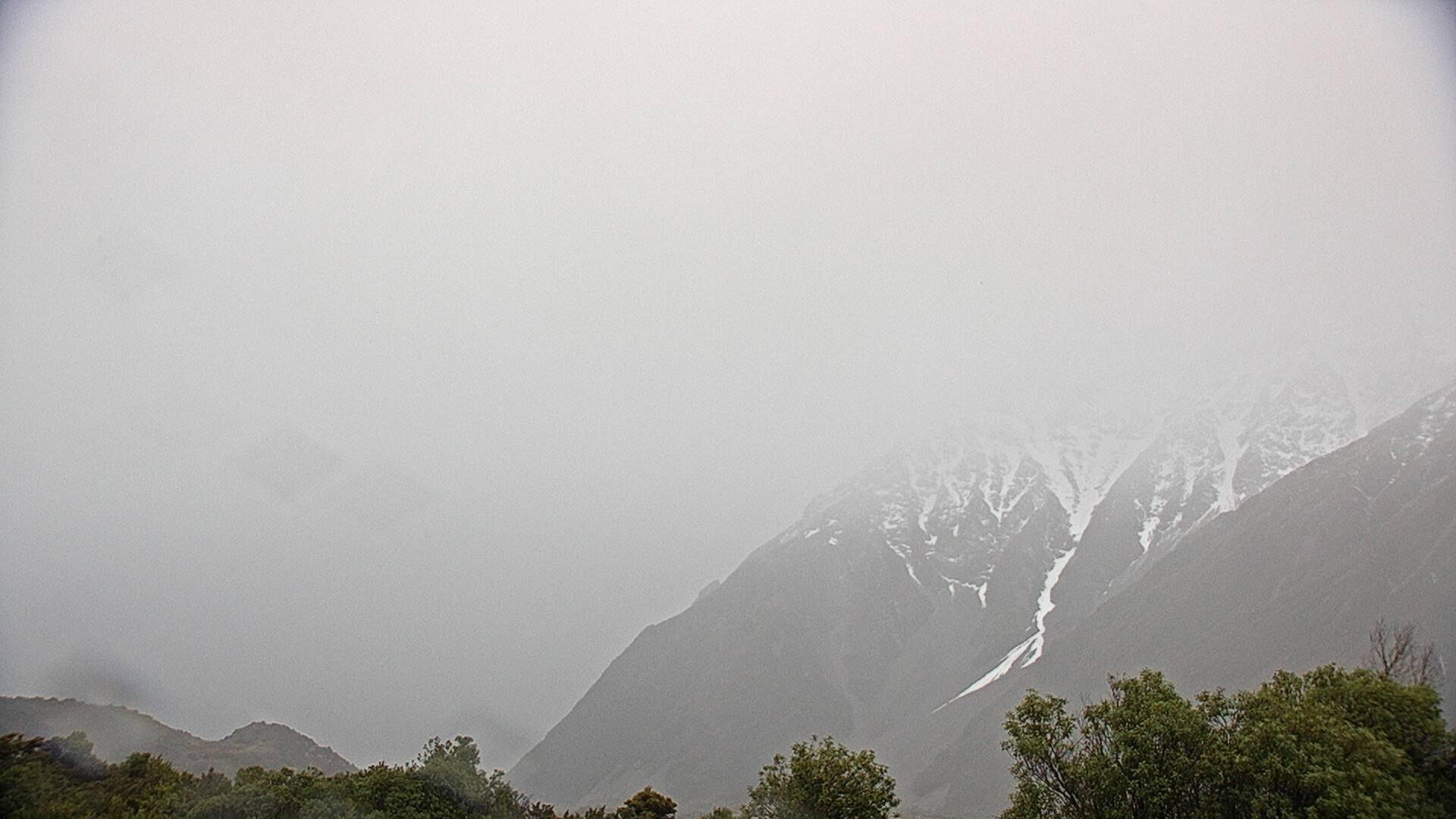 View towards Aoraki/Mount Cook Webcam