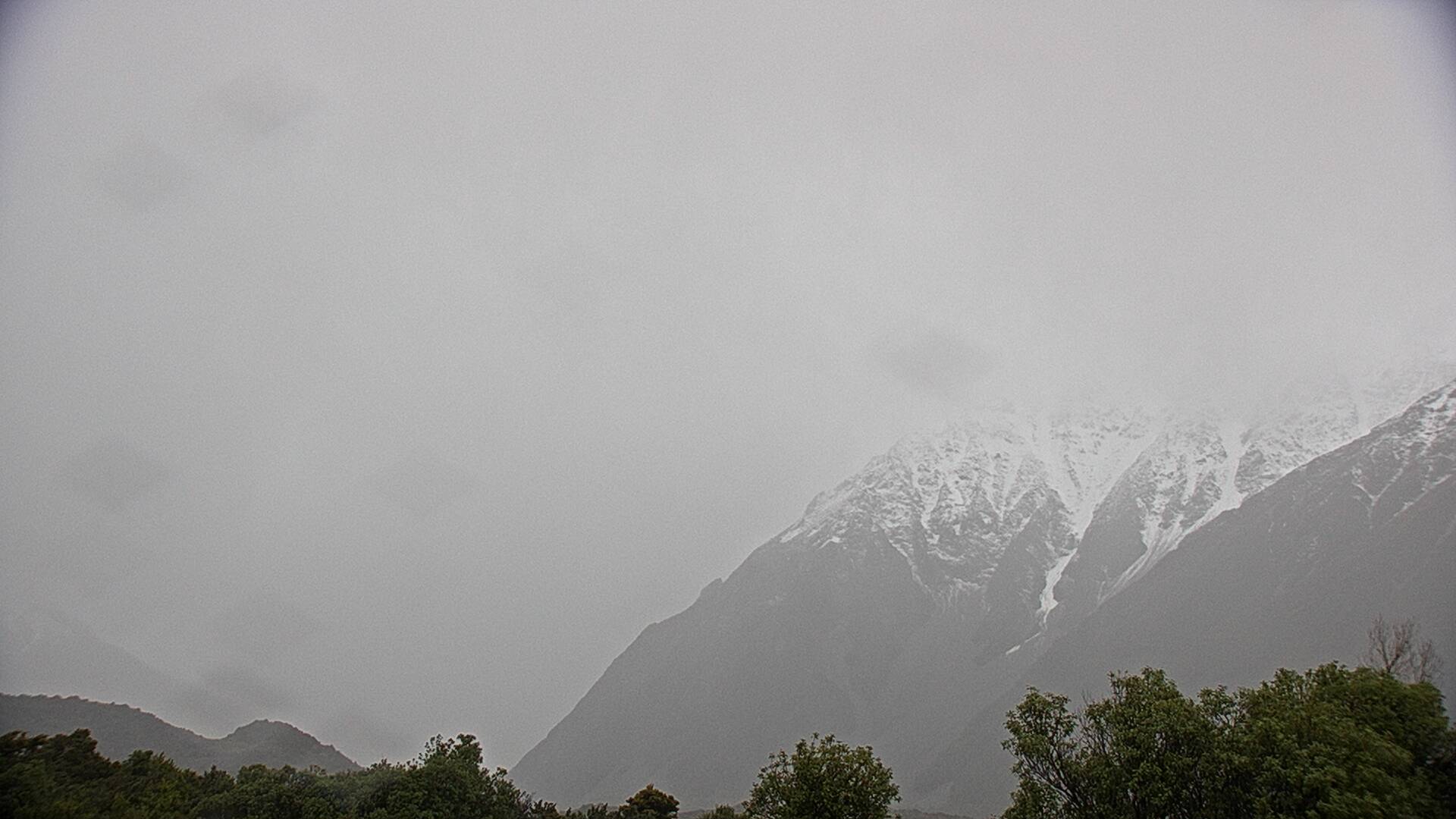 View towards Aoraki/Mount Cook Webcam