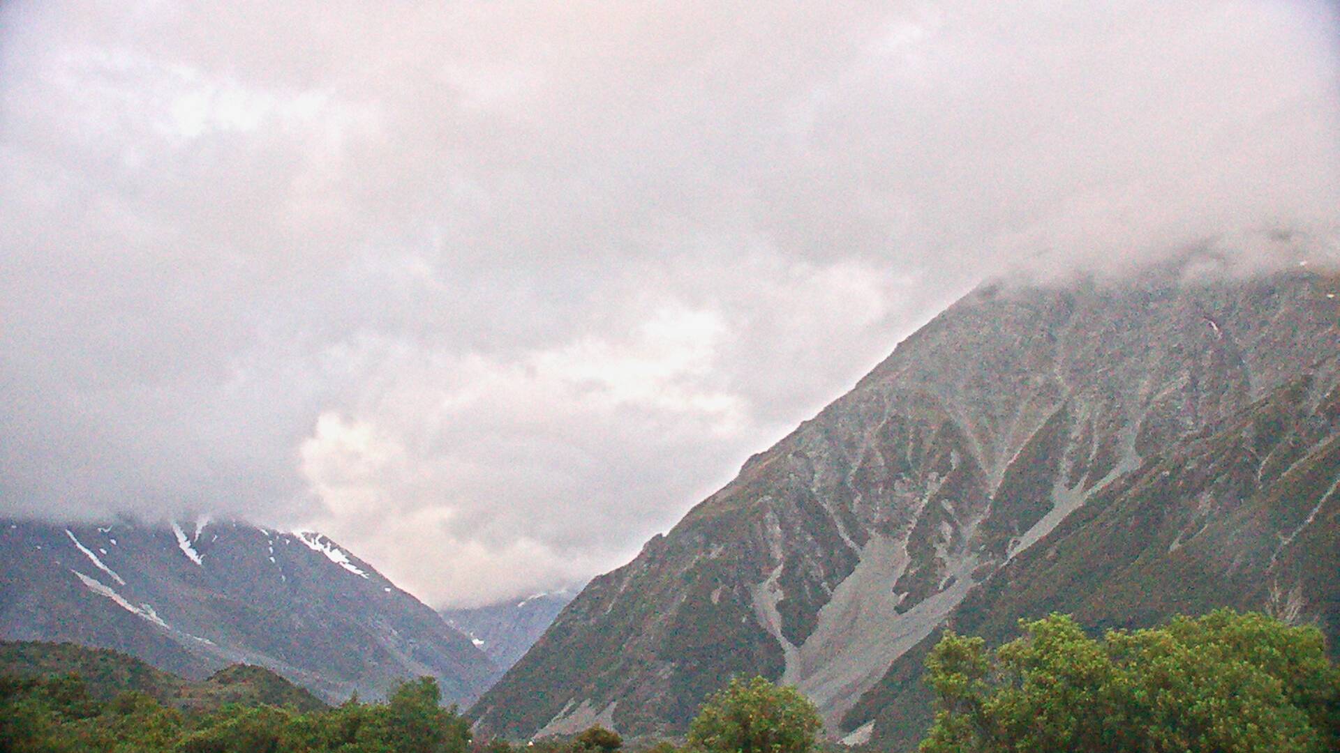 View towards Aoraki/Mount Cook Webcam