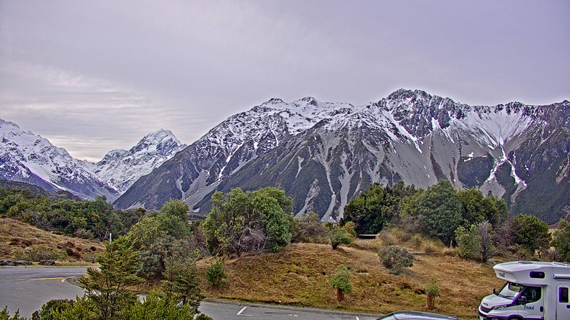View towards Mt Wakefield Webcam