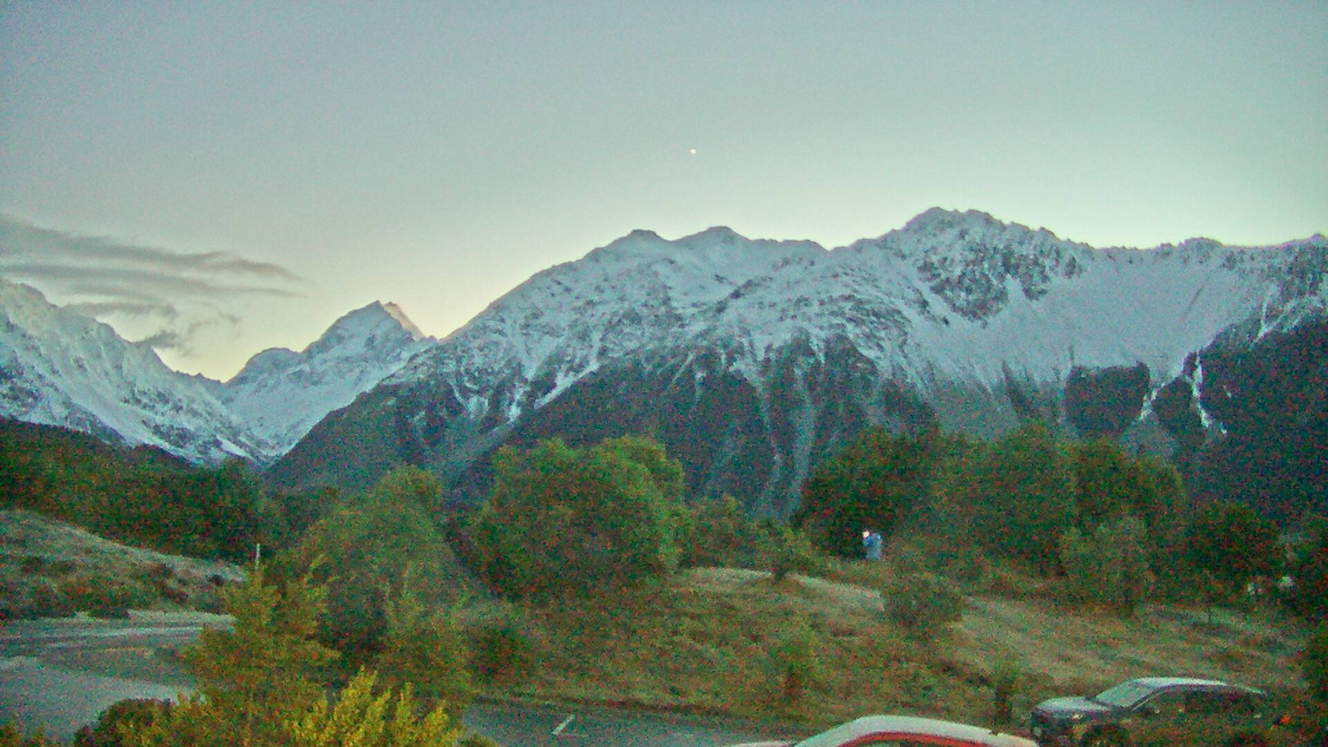 View towards Mt Wakefield Webcam