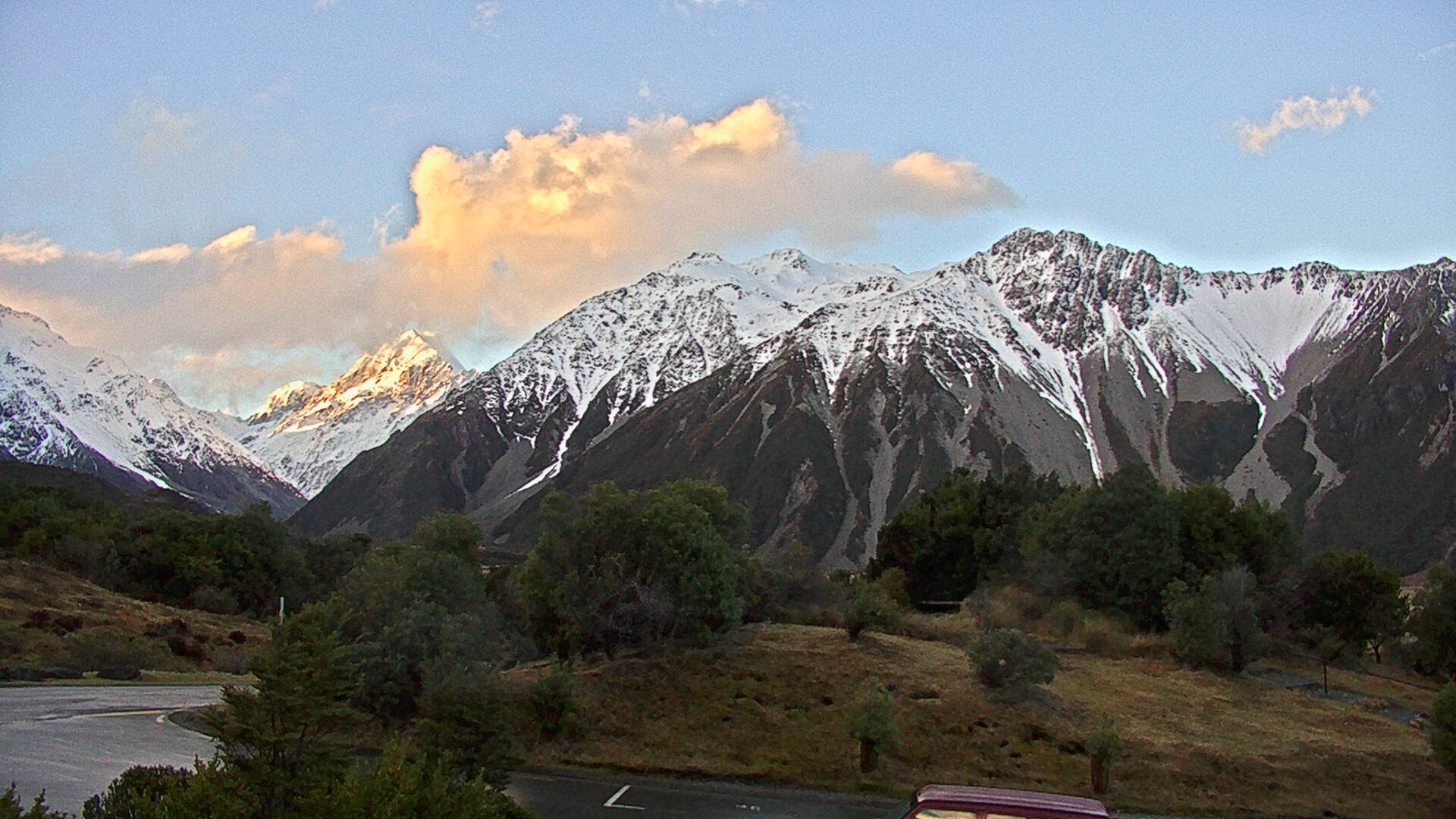 View towards Mt Wakefield Webcam