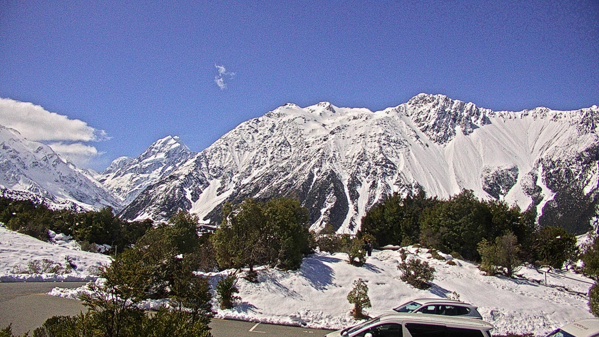 View towards Mt Wakefield Webcam