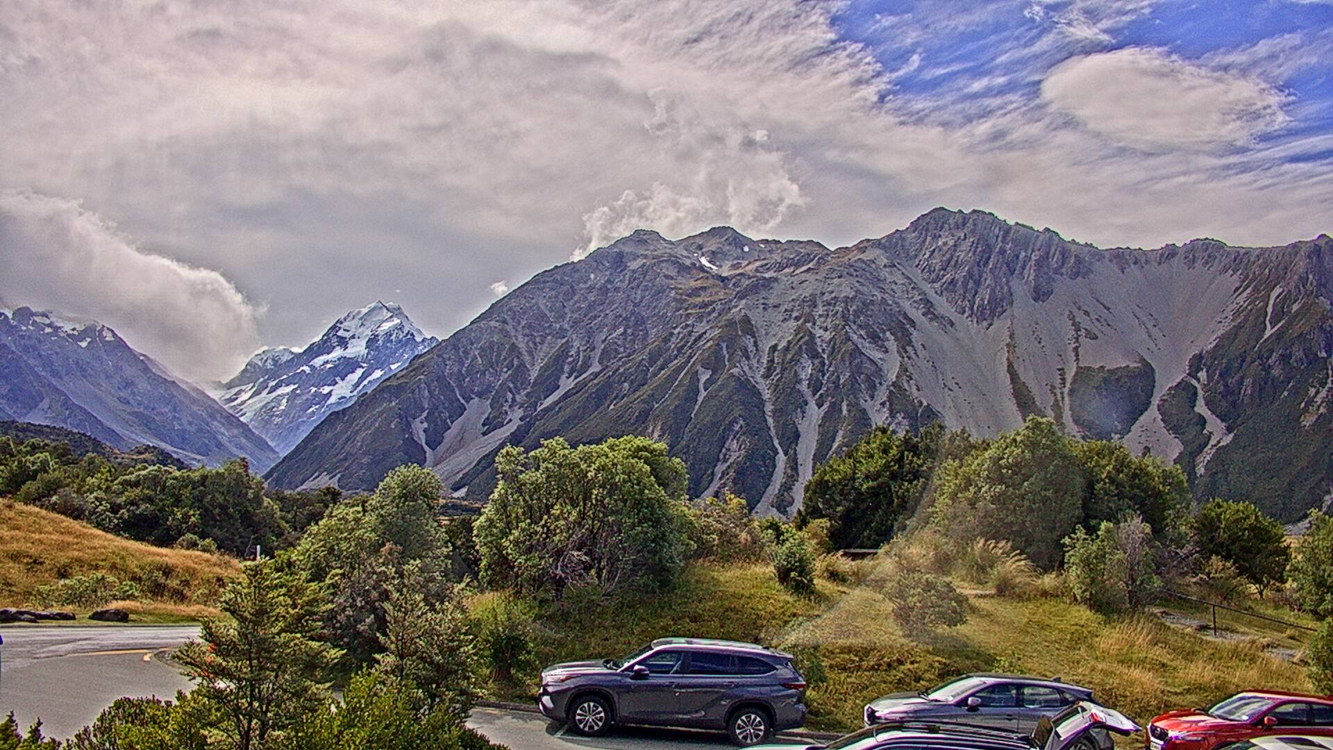 View towards Mt Wakefield Webcam