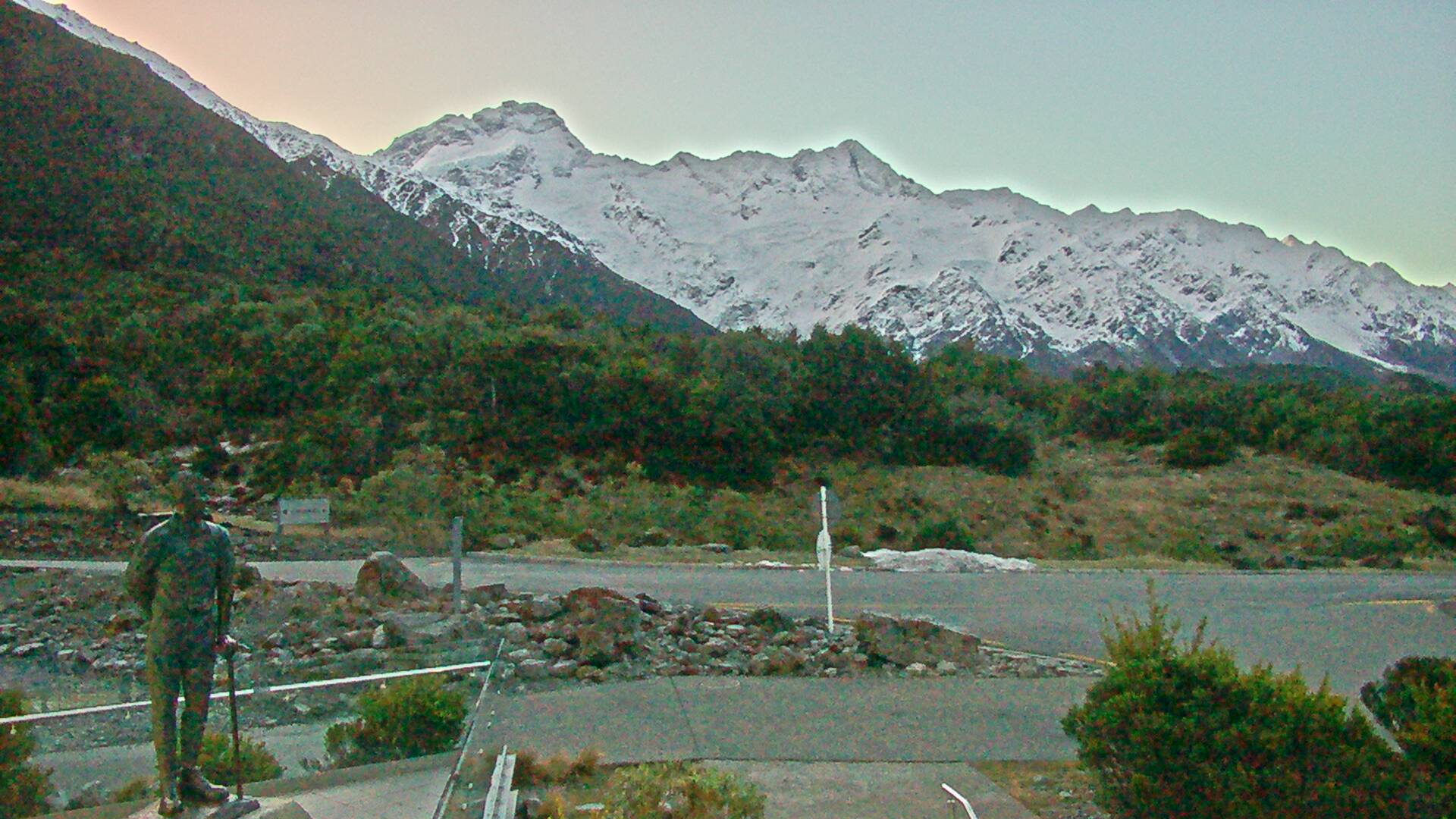 View from Sir Edmund Hillary Café  Webcam
