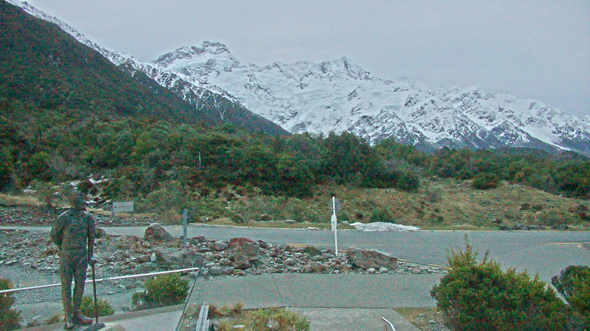 View from Sir Edmund Hillary Café  Webcam