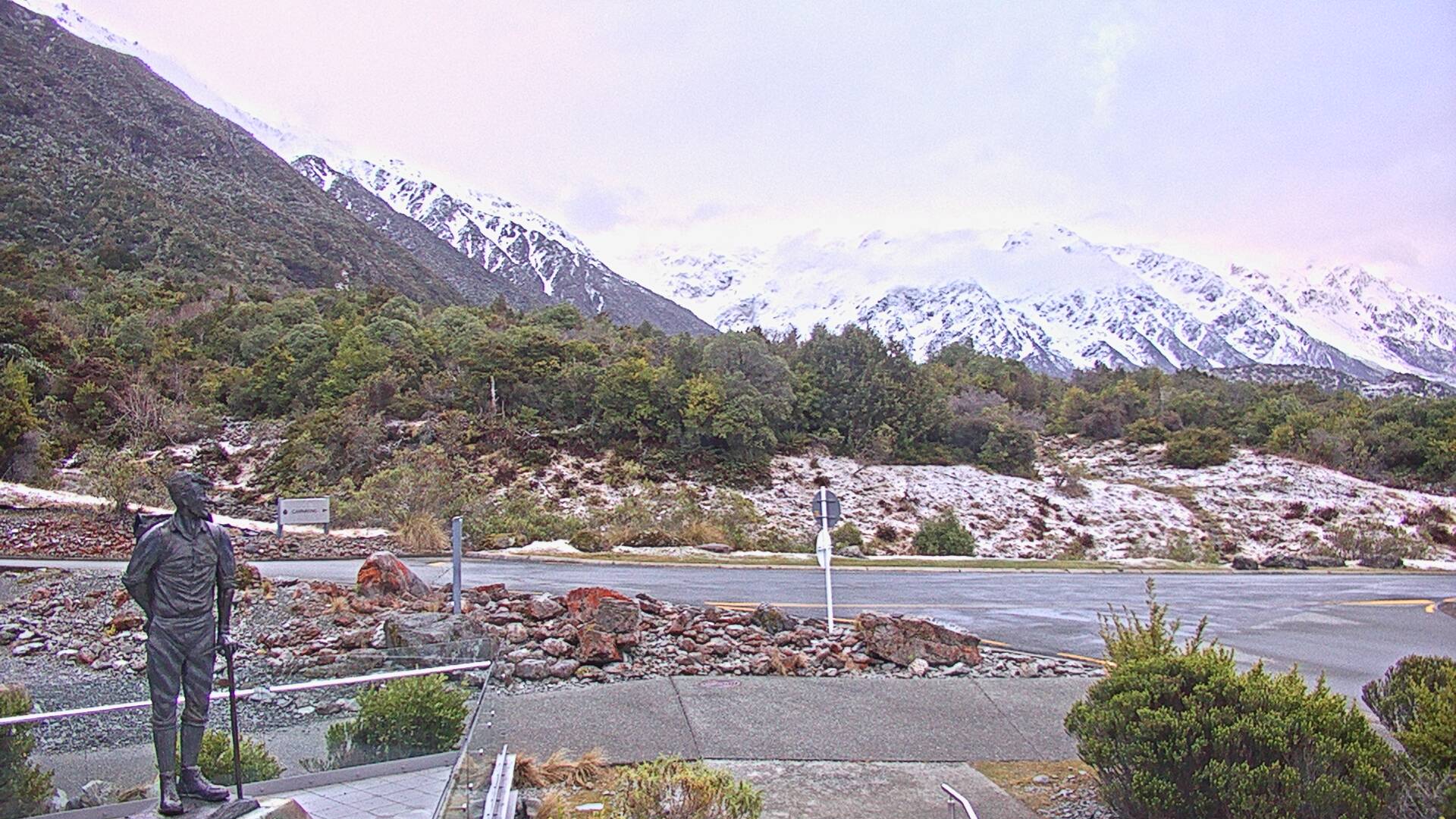 View from Sir Edmund Hillary Café  Webcam