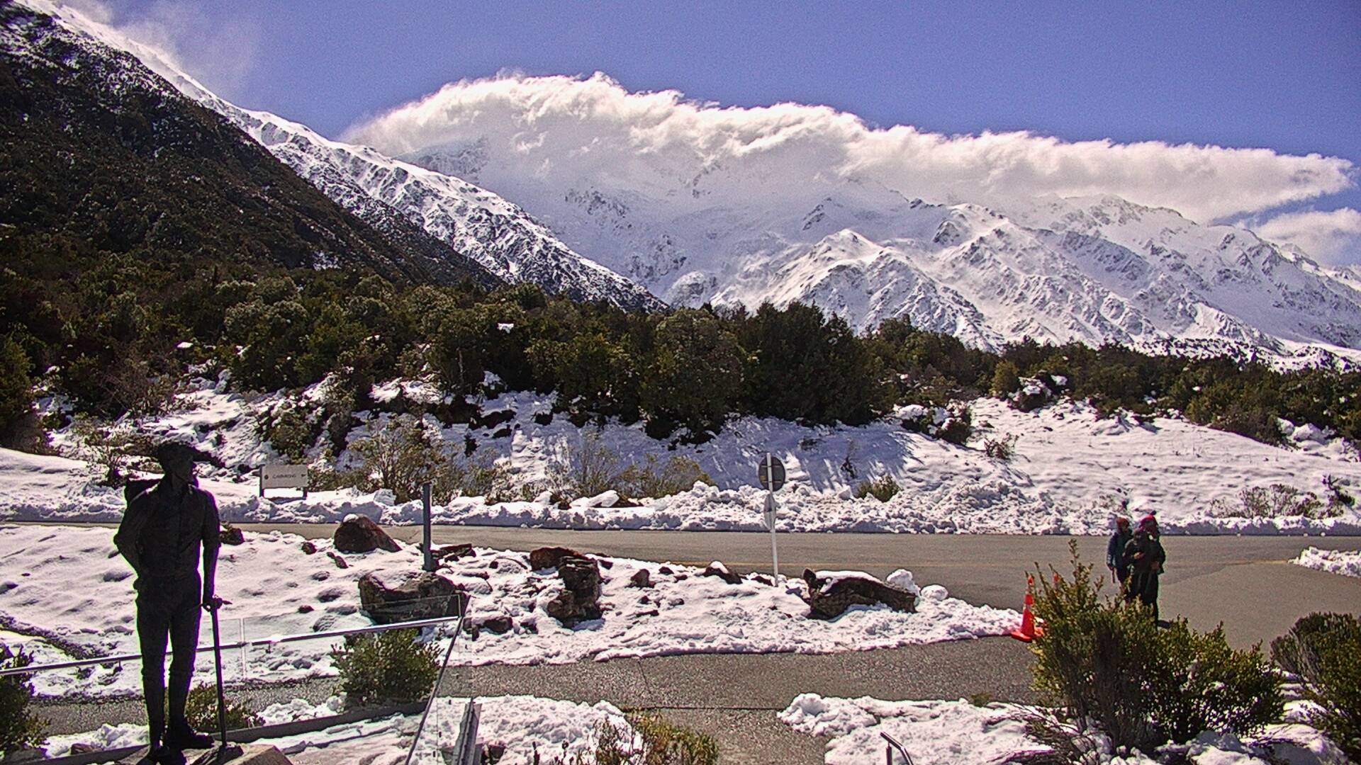 View from Sir Edmund Hillary Café  Webcam