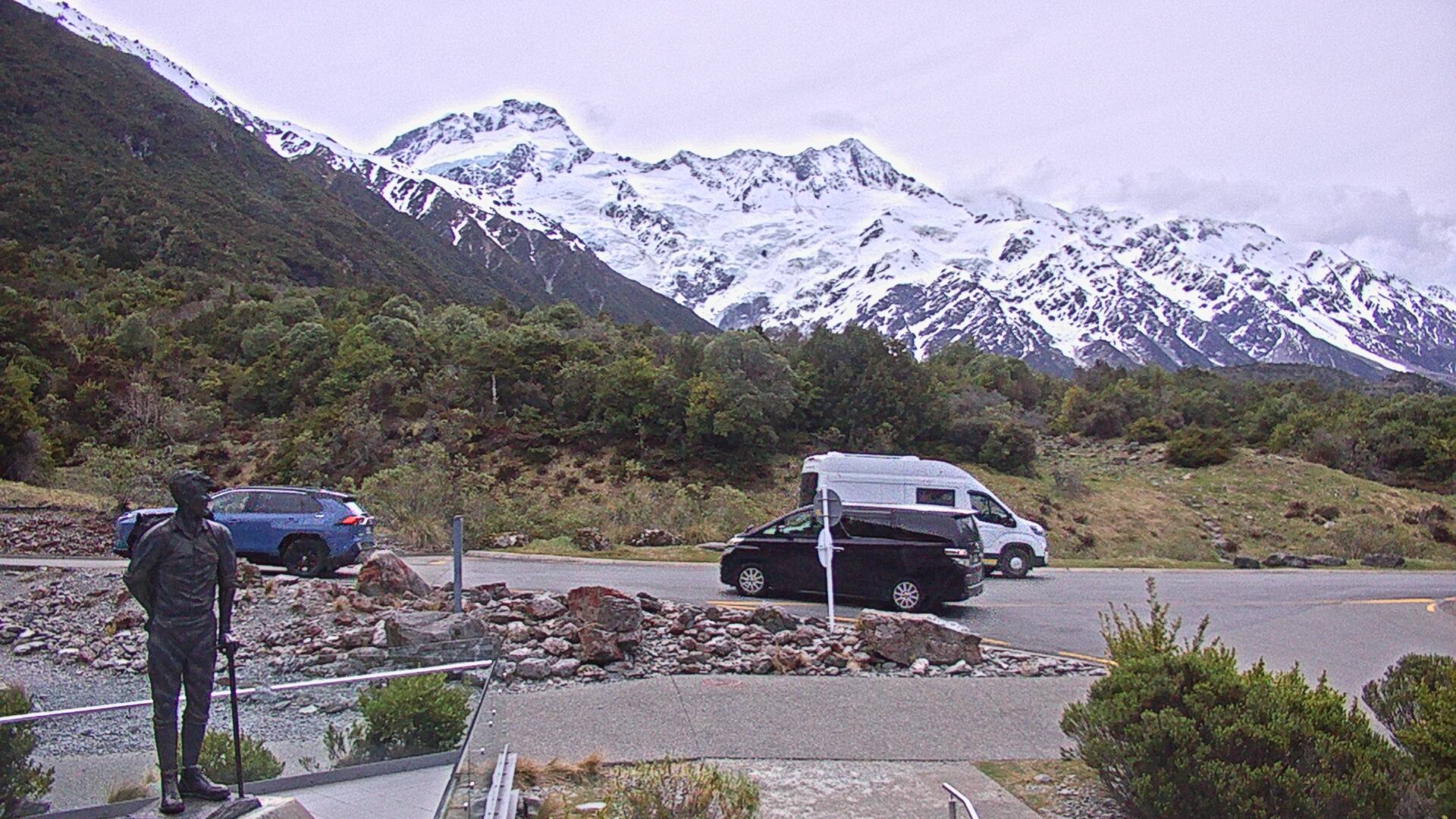 View from Sir Edmund Hillary Café  Webcam
