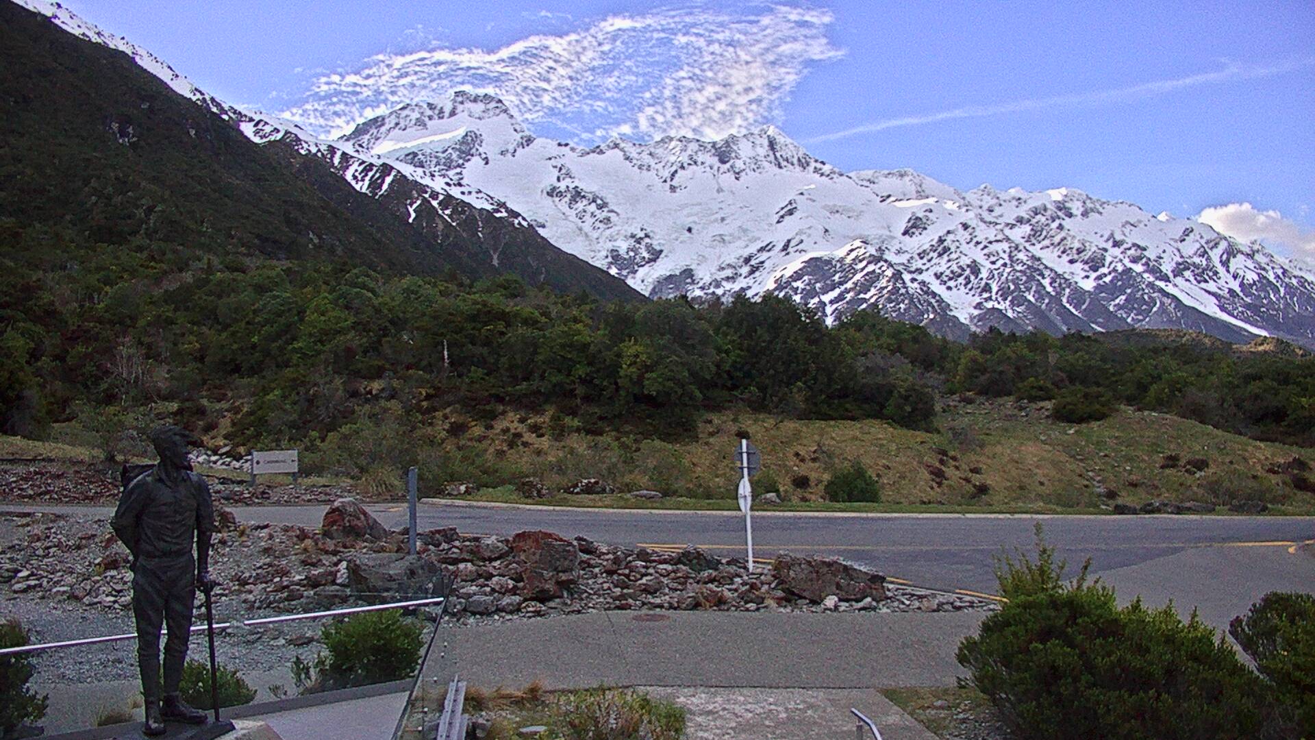 View from Sir Edmund Hillary Café  Webcam