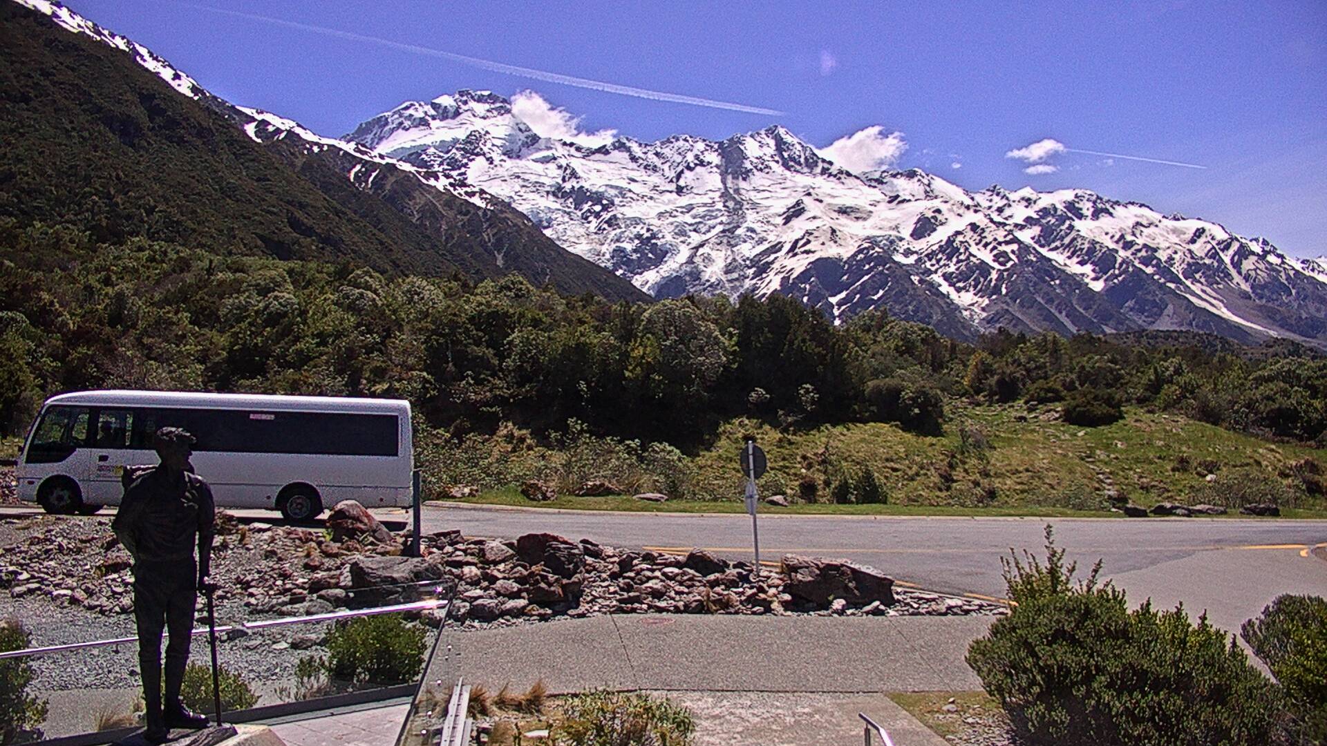 View from Sir Edmund Hillary Café  Webcam
