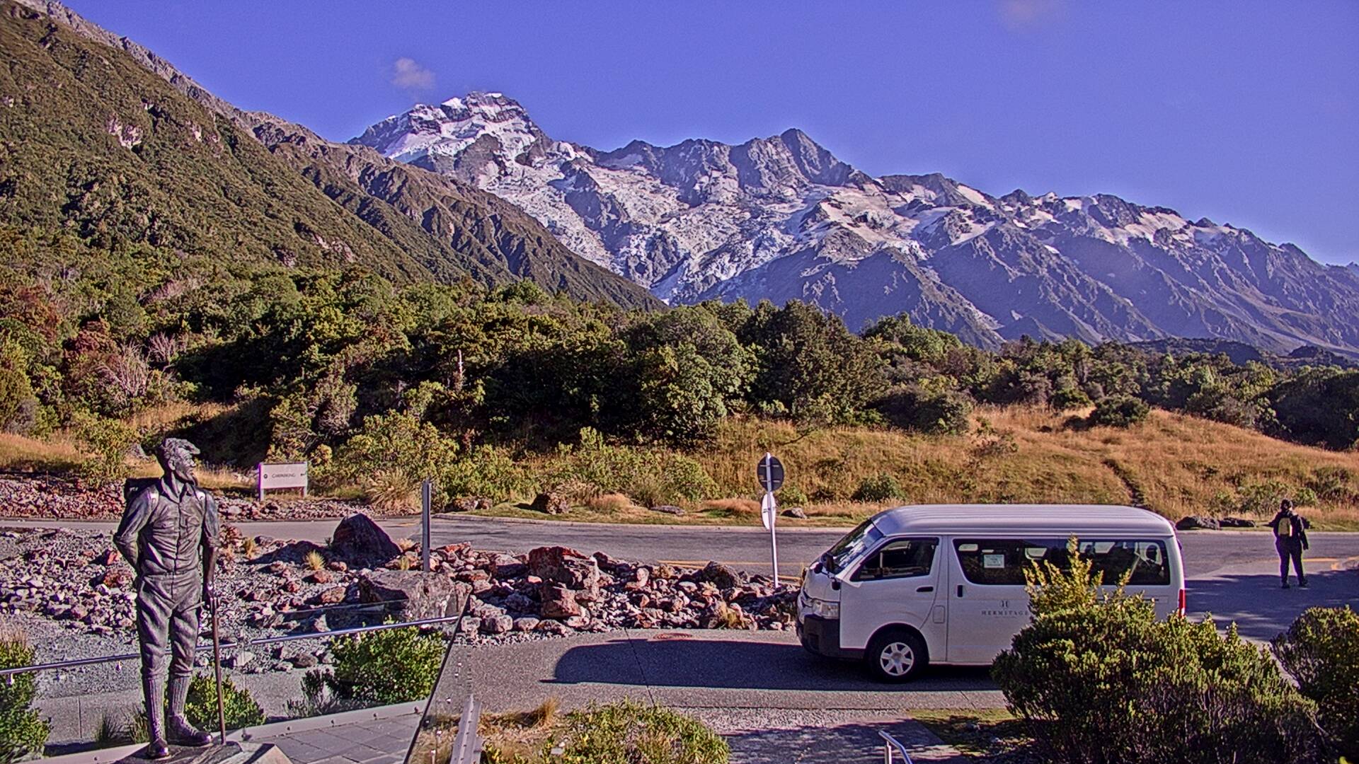 View from Sir Edmund Hillary Café  Webcam