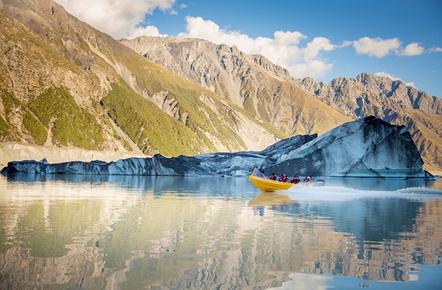 glacier explorer boat trip mt cook