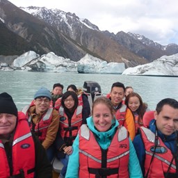 tasman glacier lake cruise